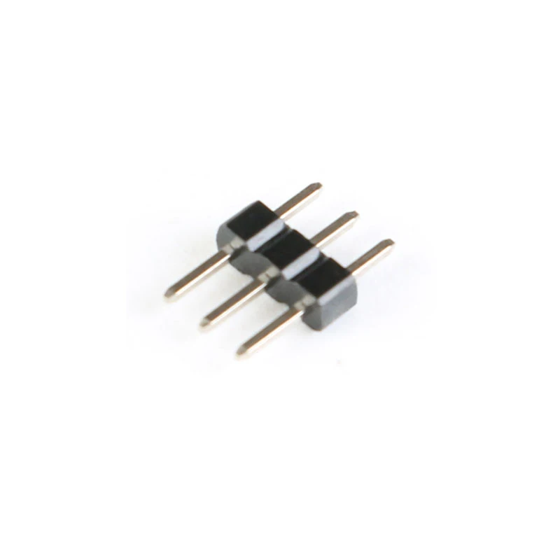 Pitch 2.0Mm 10Pcs Enkele Rij Pin Header Rechte Pin Header 1*2/3/4/5/6/8/10/12/40 Vergulde Pcb Verbinding