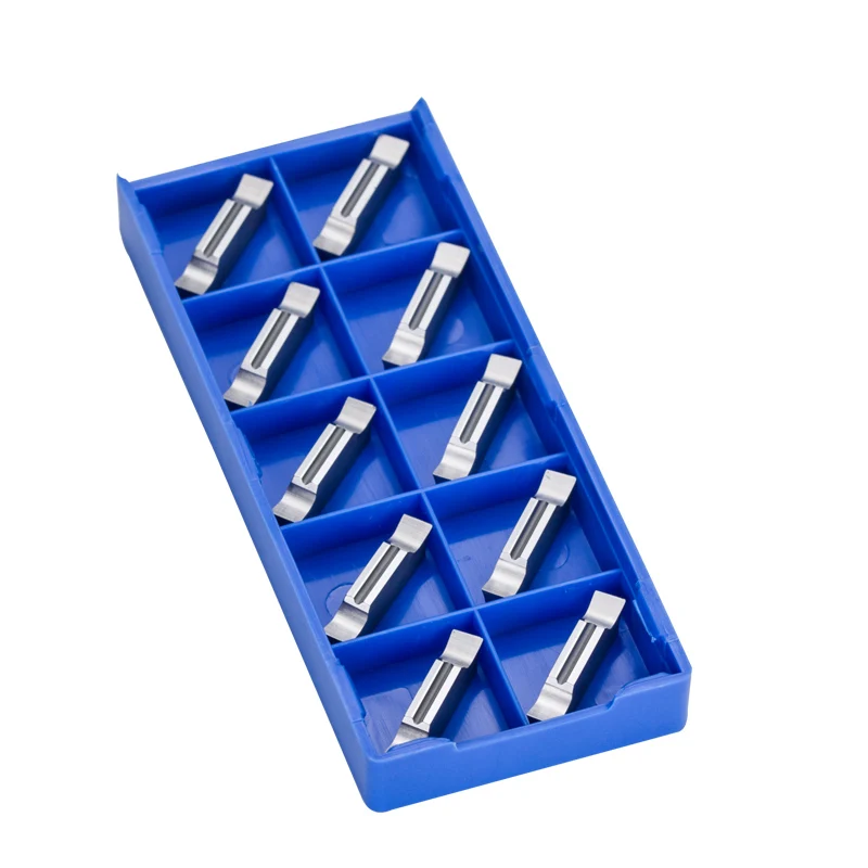 Imagem -04 - Carbide Grooving Insert Torno Lâmina Entalhada H01 Mggn150 Mgmn200-g H01 Mgmn300 H01 para Ferramenta de Corte de Alumínio