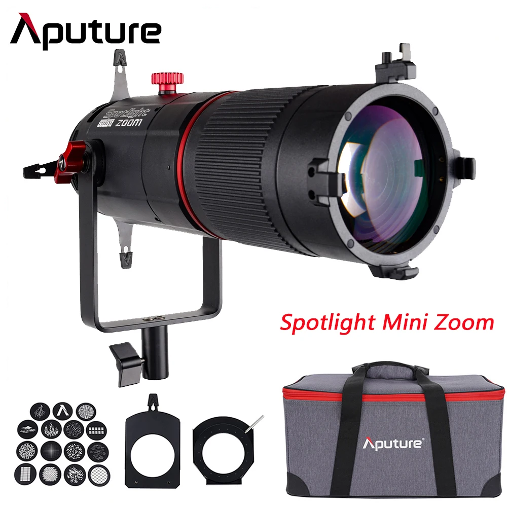 

Aputure LS60 SL 60 Video Light Mini Zoom styling Photography Camera Focusing Concentrating and Cutting lighting Video Shooting