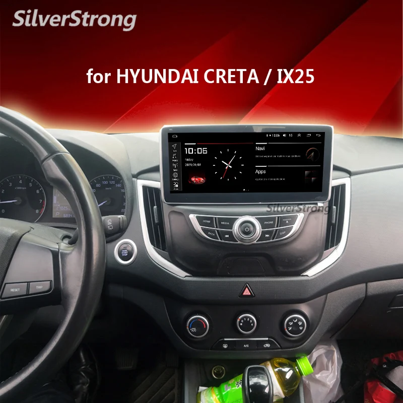 Android13 IPS Car Tablet Multimedia Navigation For Hyundai Creta ix25 CarPlay Android Auto Radio no dvd