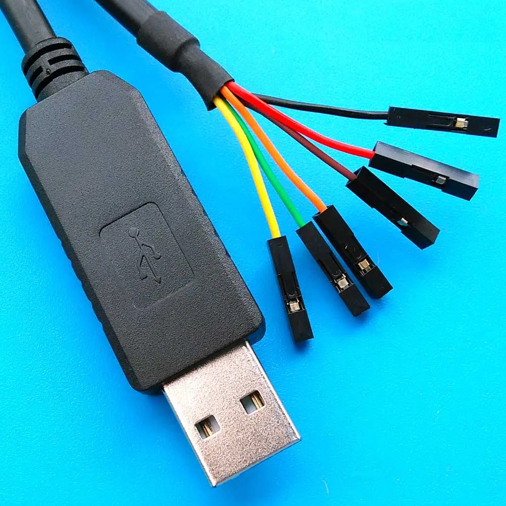 Ftdi-ttl 6ウェイデバッグカベル,bebaglebone用のデバッグケーブル,ブラックコンソール,デバッグケーブル,0.1"