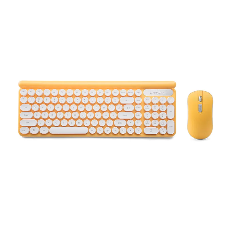 Wireless Silent Keyboard Mouse Comb for Notebook Computer Laptop Mac Portable USB Wireless keyboard set for Office Home