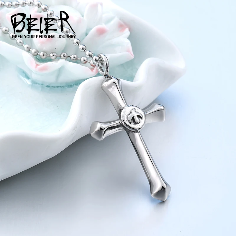 BEIER Drop shipping Vintage Takahashi cross free eagle stainless steel pendant amzing fashion men jewelry pendant LLBP8-236P