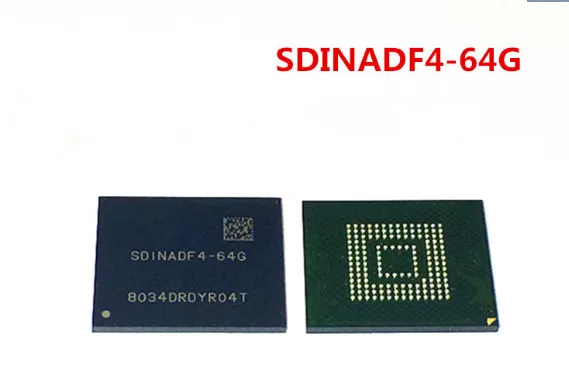 

5PCS/lot SDINADF4-64G BGA-153 SDINADF4 mobile phone hard disk storage IC