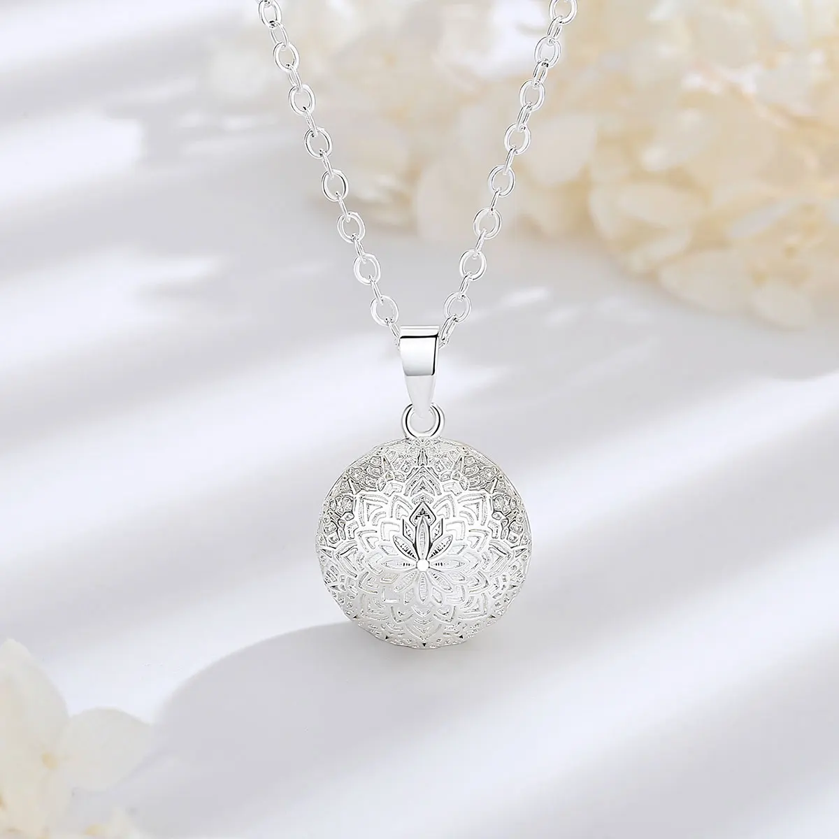 Eudora Harmony Ball Flowers Pregnancy Chime Bola Angel Caller Pendant Necklace Mix Styles Fashion Maternity Jewelry for Women 38