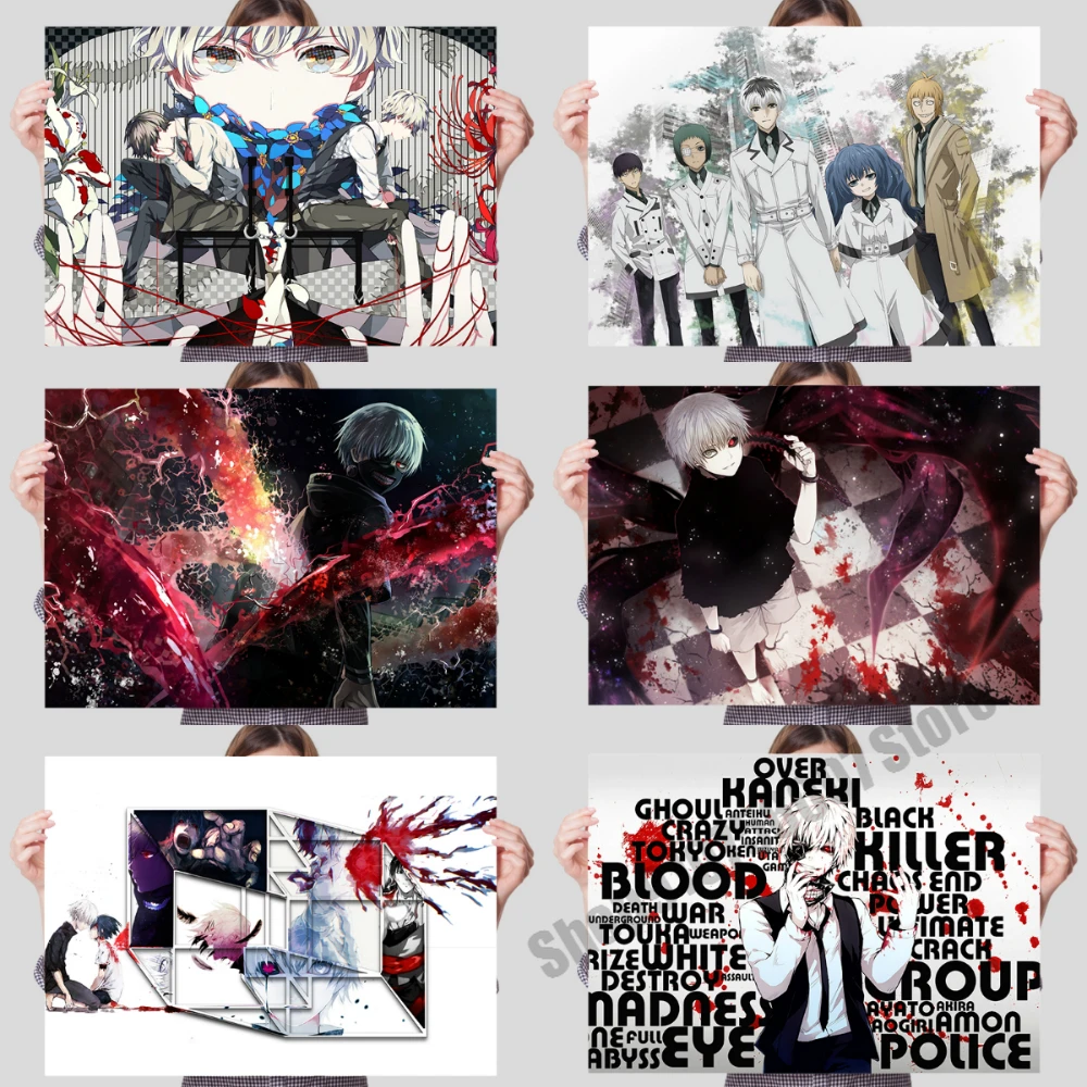 Anime Canvas Painting Tokyo Ghoul Kinki Ken Dongxiang Wall Art Home Decoration Posters and Prints Pictures for Living Room Decor