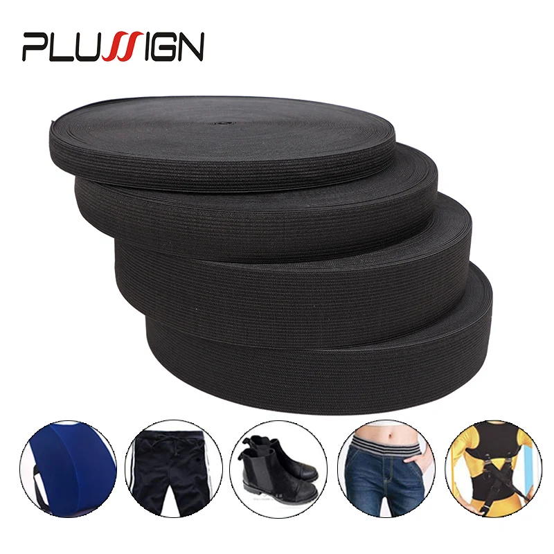 Plussign Elastic Band For Wigs 1.5Cm2.5Cm3Cm3.5Cm4Cm Width Wig Making Material Crochet Band Wig Stuff For Hair Net And Wig Cap