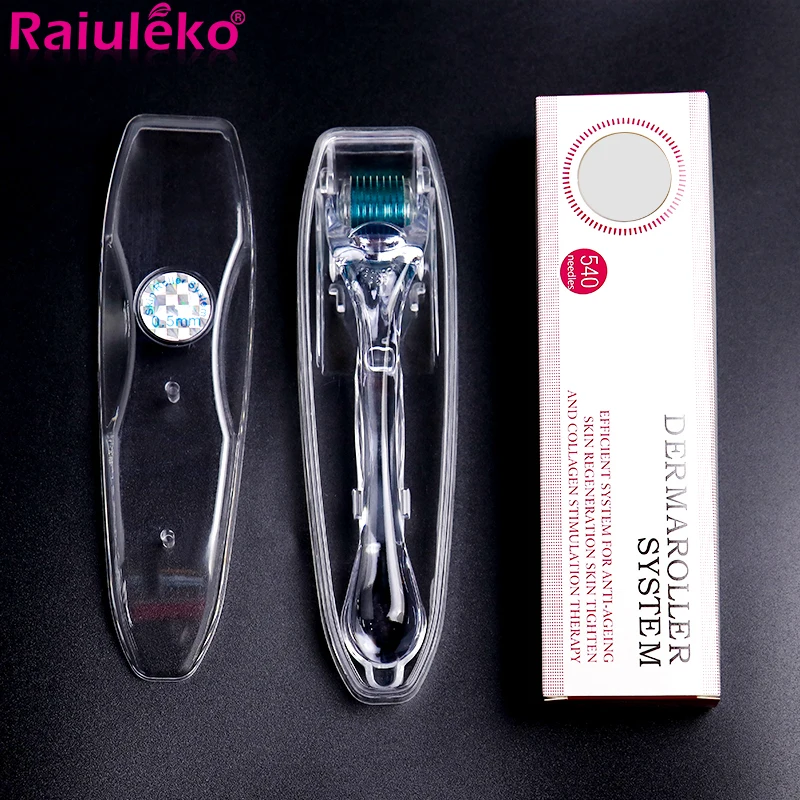 

DRS 540 Derma Roller Microniddle Roller For Hair Titanium Dermaroller Microneedling Dr.imp Pen For Face 0.2/0.25/0.3mm Needles