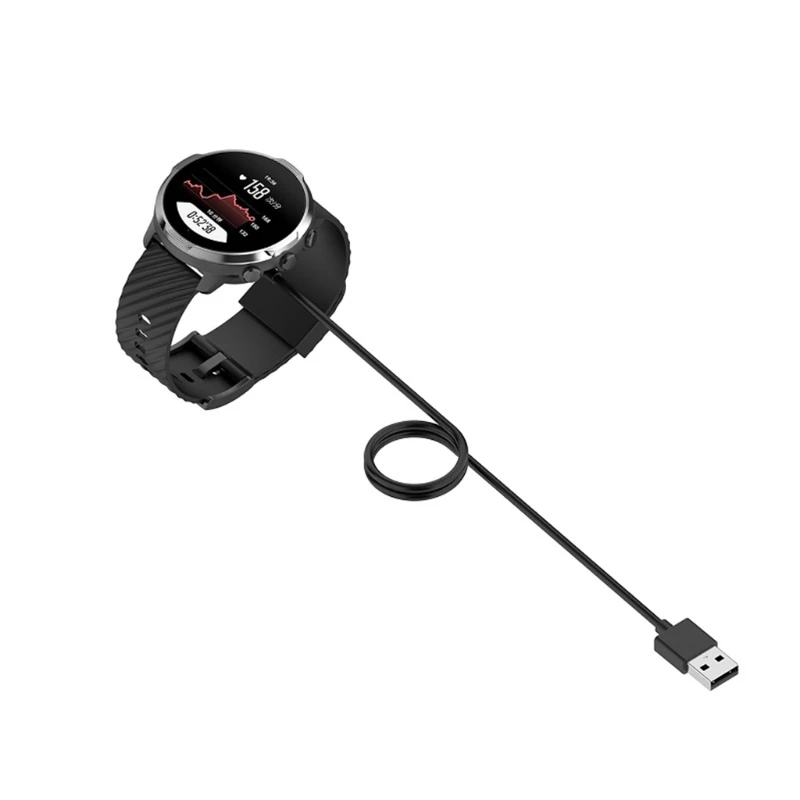 Replacement USB Charger Clip Cradle Cable Power Supply Cord Charging Dock Station for -Suunto 7 Smart Watch