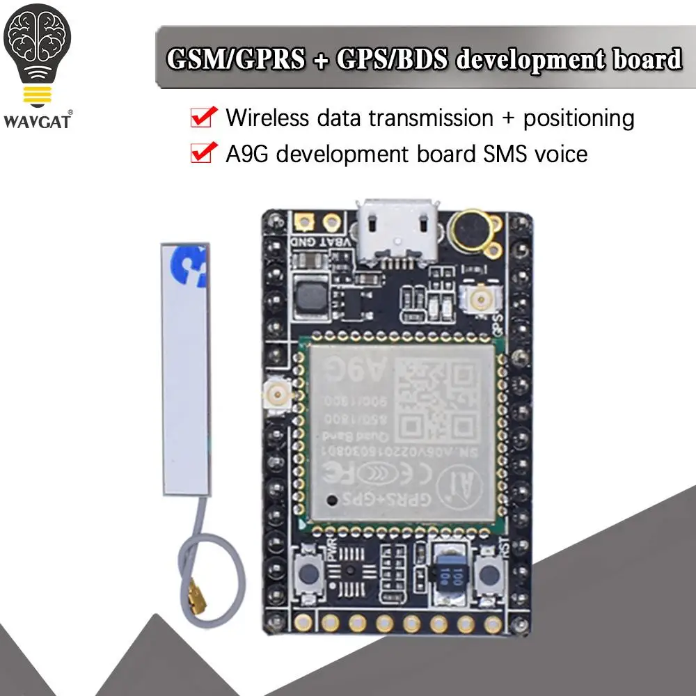 Płytka rozwojowa GSM / GPRS + GPS / BDS płytka rozwojowa A9G \ SMS \ głos \ bezprzewodowa transmisja danych transmisja + pozycjonowanie