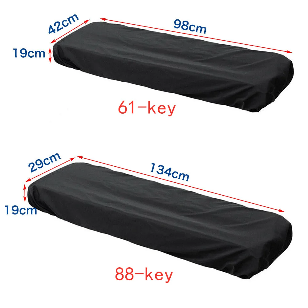 61/88 Keys Piano Keyboard Covers Adjustable Waterproof Dustproof Storage Bag With Drawstring Locking Clasps Home Accessories