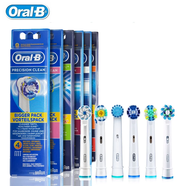 Oryginalne wymienne główki szczoteczki Oral B do obrotowej elektrycznej szczoteczki do zębów Oral-B Oryginalne wkłady do wybielania zębów z miękkim włosiem