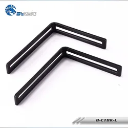 Bykski PC Water Cooling L Bracket Holder for Cylindrical Reservoir Fasteners Fixture Components Fittings B-CTBK-L