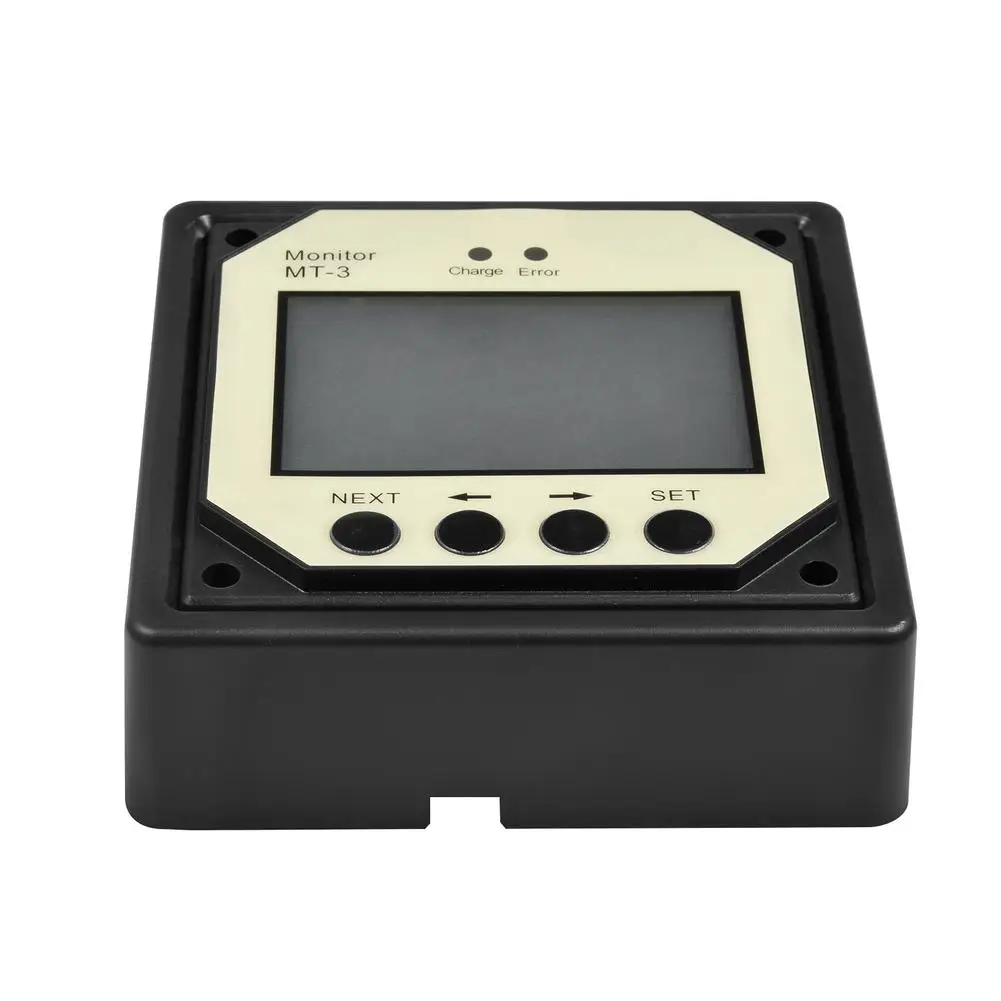 LCD Display Solar Panel Charge Regulator Dual Battery Charging 30A/BT10/MT-4-BT Solar Charge Controller Bluetooth Conect