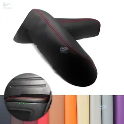 For Honda Ridgeline 2009 2010 2011 2012 2013 2014 Car Interior 2pcs Front Door Armrest Panel Microfiber Leather Cover Decor