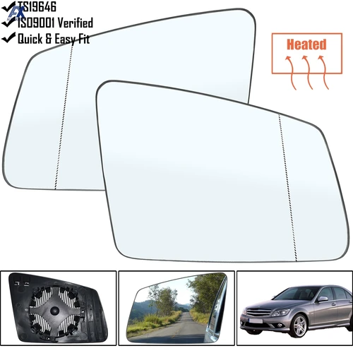 Piezas del cuerpo del espejo retrovisor Exterior para Mercedes Benz W204, W212, W221, 2010-2013, Clase C, E, S, lado izquierdo y derecho