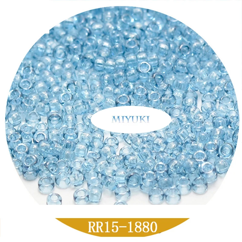 Miyuki Japan Imported  Beads  Color Light Color Transparent Series 1.5mm 5G