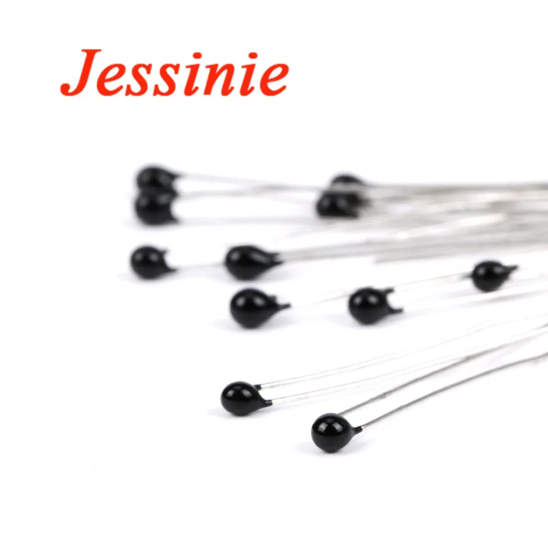 100pcs Thermistor NTC-MF52-103/3435 10K  ohm 1% Thermal Resistor Temperature Sensor