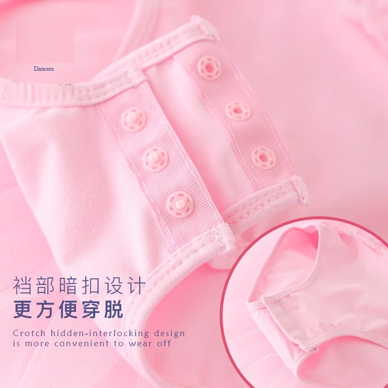 Балетная одежда без рукавов, балетное платье для девочек, балетное трико для малышей, танцевальное платье, платье-пачка, детские танцевальные юбки с тюлем