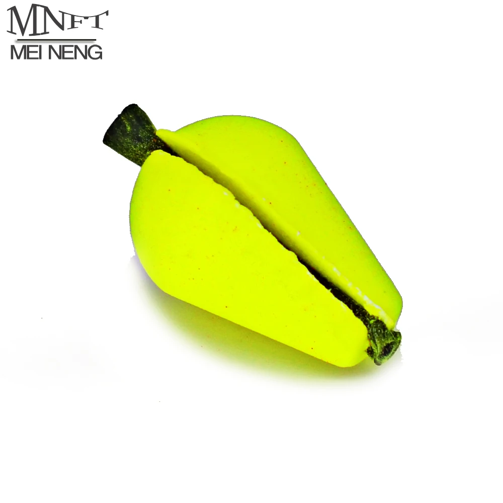 MNFT 10Pcs Float Foam Tear Drop Strike Indicator Fluorescent Yellow  Red Float Foam Clip Type Fly Fishing Float Accesories