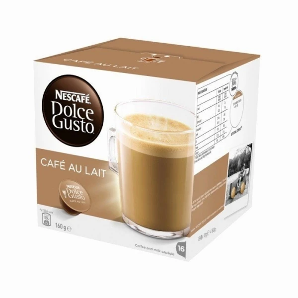 DOLCE GUSTO CAFE Burgos LECHE, lot de 6 paquets