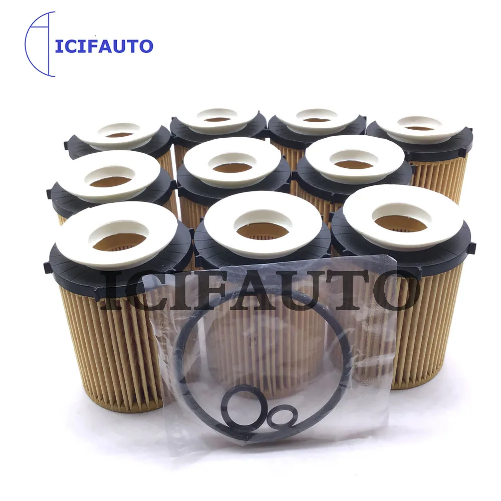 10 X for Mercedes-Benz Genuine A C E CLA GLA GLB GLC GLE Class Engine Oil Filter A2701800009 A2701800109 A2701840025 A2701840125