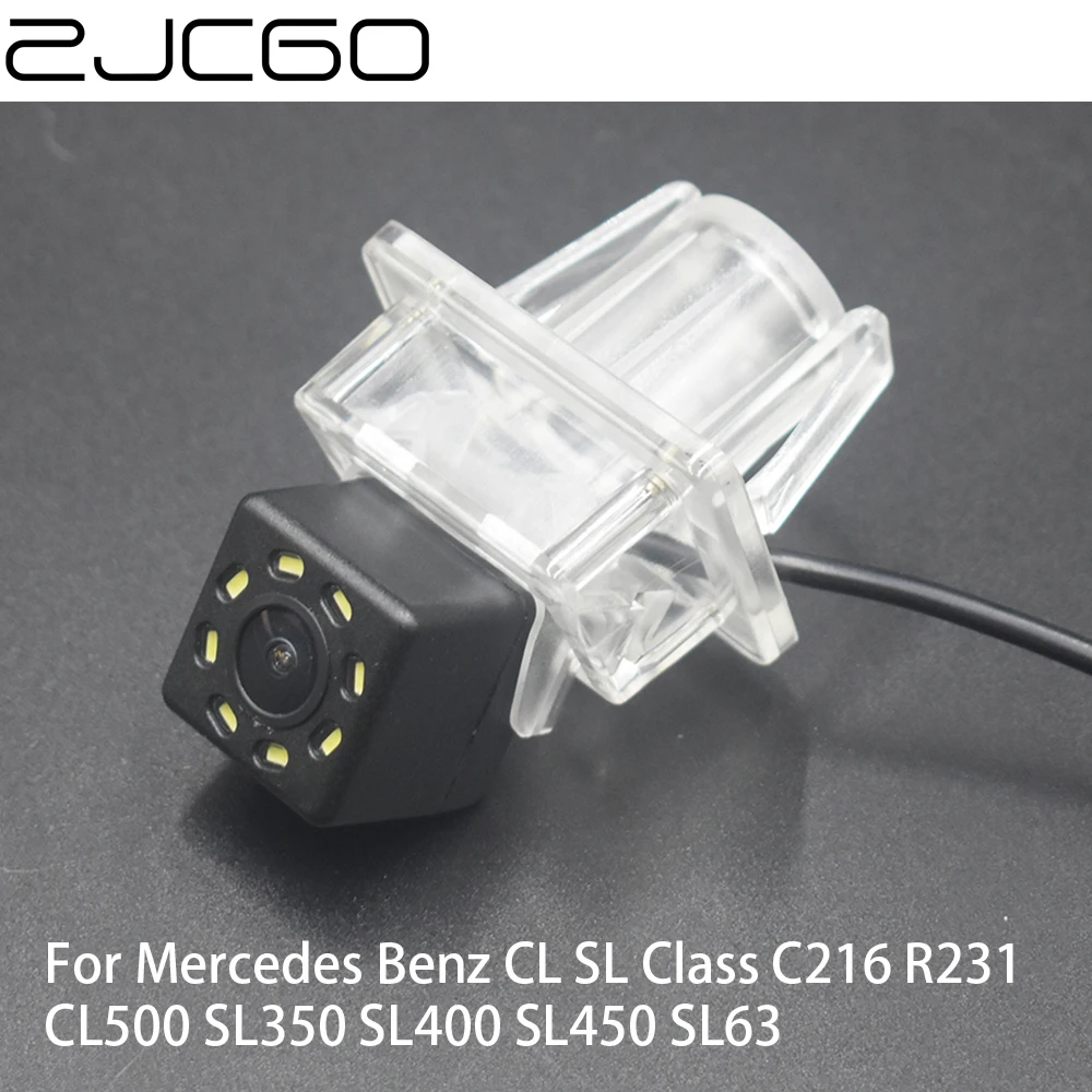 

ZJCGO Car Rear View Reverse Backup Parking Reversing Camera for Mercedes Benz CL SL Class C216 R231 CL500 SL350 SL400 SL450 SL63