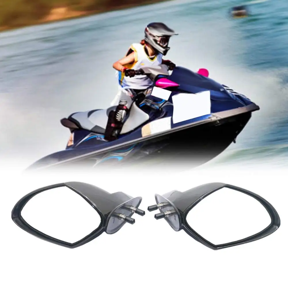 

ABS Motorboat Rearview Mirror Jet Ski Mirror Motorcycle Accessories for Yamaha Pwc Waverunner Black