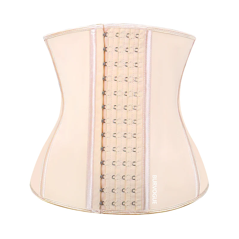 BurVogue Latex Waist Trainer Corset for Women Slimming Body Shaper Fitness  Waist Cinchers Tummy Shapewear Underbust Binders