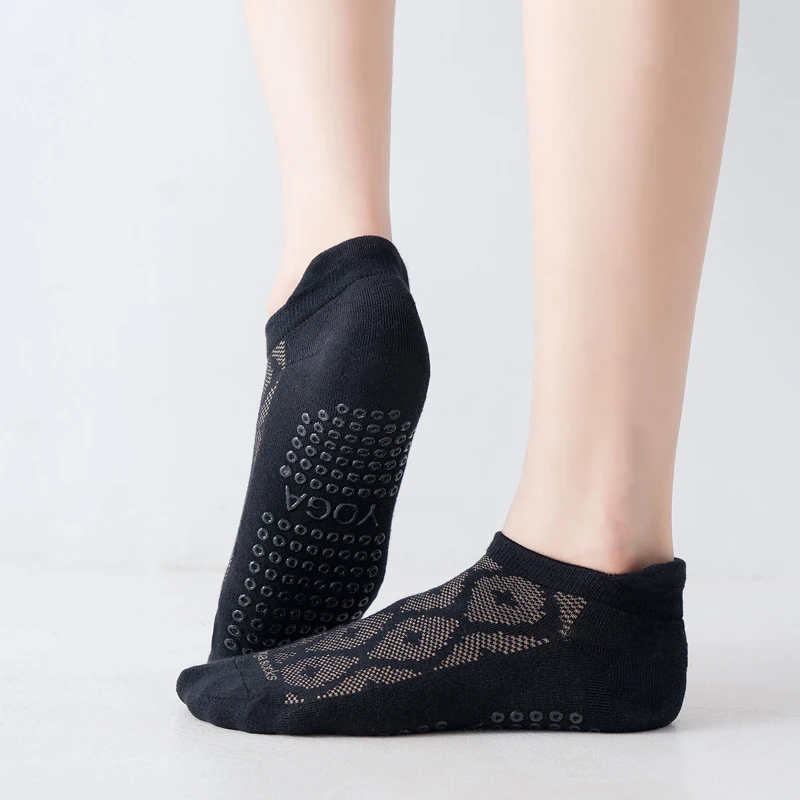 Ladies Professional Yoga Socks Breathable Anti-Slip Pilates Sock Cotton Women Sport Ballet Dance Fitness Sock with Fragrance