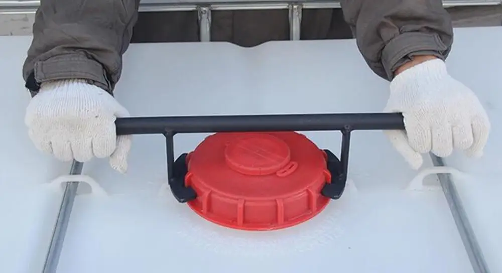 1000L IBC خزان المياه تنفيس شوتز غطاء الجهاز التنفسي غطاء زجاجة خشبي محول 150 مللي متر