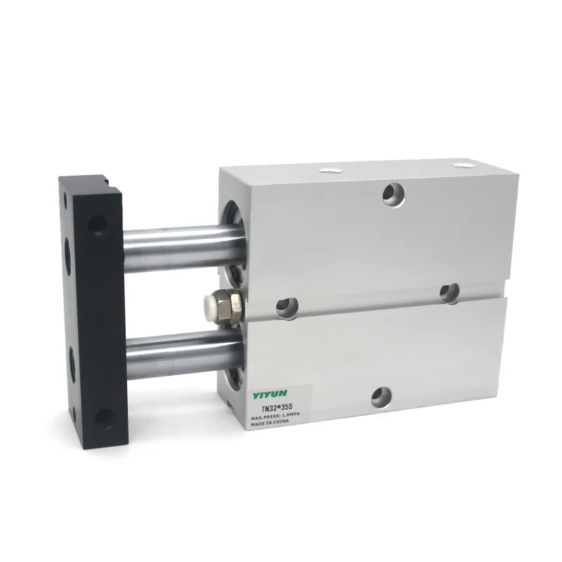 

Пневматические компоненты TN32X10S TN32X20S TN32X30S TN32X40S TN32X50S TN32X60S TN32X70S TN32X80S YIYUN, цилиндр с двойным стержнем, Серия TN