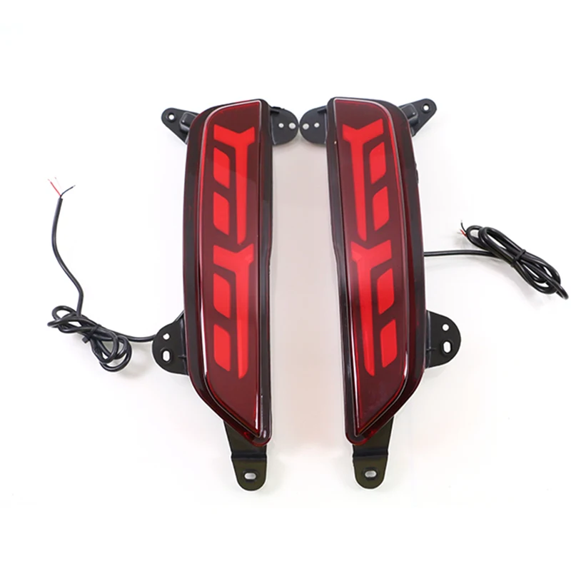 1 Pair For Hyundai Creta IX25 2014 2015 2016 2017 Led Reflector driving lights Brake Lights rear bumper lamp Turning Signal ligh