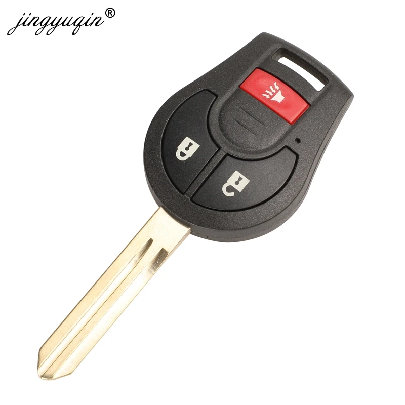 jingyuqin 2 3 2+1 3+1 Buttons Remote Key Shell Case For Nissan Sylphy Cube Juke Rogue Micra Qashqai Altima Maxima Sentra Versa