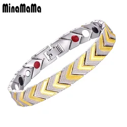 Vintage Male Ion Energy Bracelet Copper Chain Germanium Magnetic Bracelet For Woman Men Arthritis CureHealth Jewelry