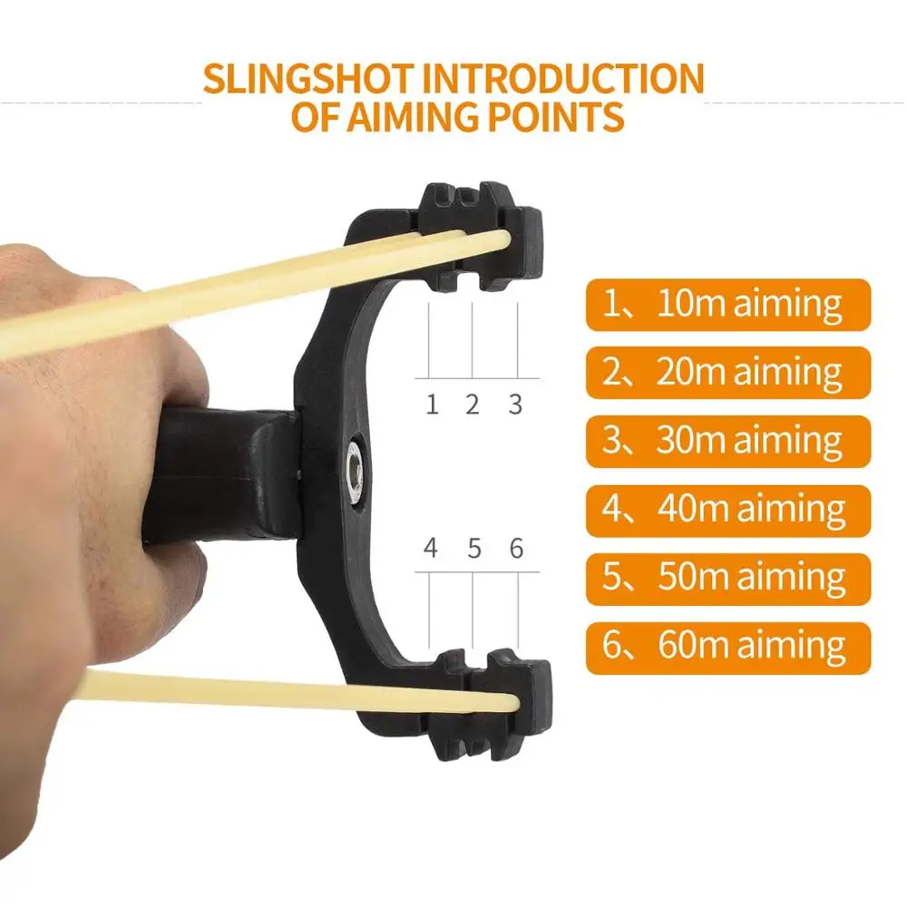강력한 새총 전투 사냥 무거운 새총 손목 손잡이 Slingshots 전문 슬링 샷 рогатеа toy sports