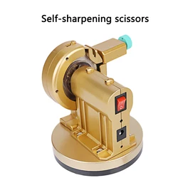 Self-sharpening Grinding Scissors Artifact Hair Salon Shop Professional Flat Tailor Sewing Sharpener Scissors Grinding Machine