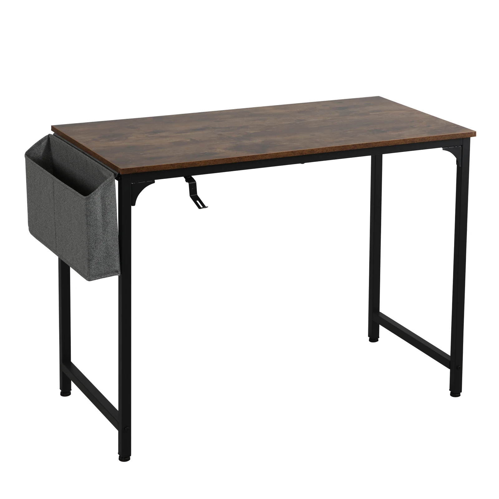 40x19.7x30 Inch Computer Desk Study Table for Home Office Rustic Brown Writing Small Desk[US-W]