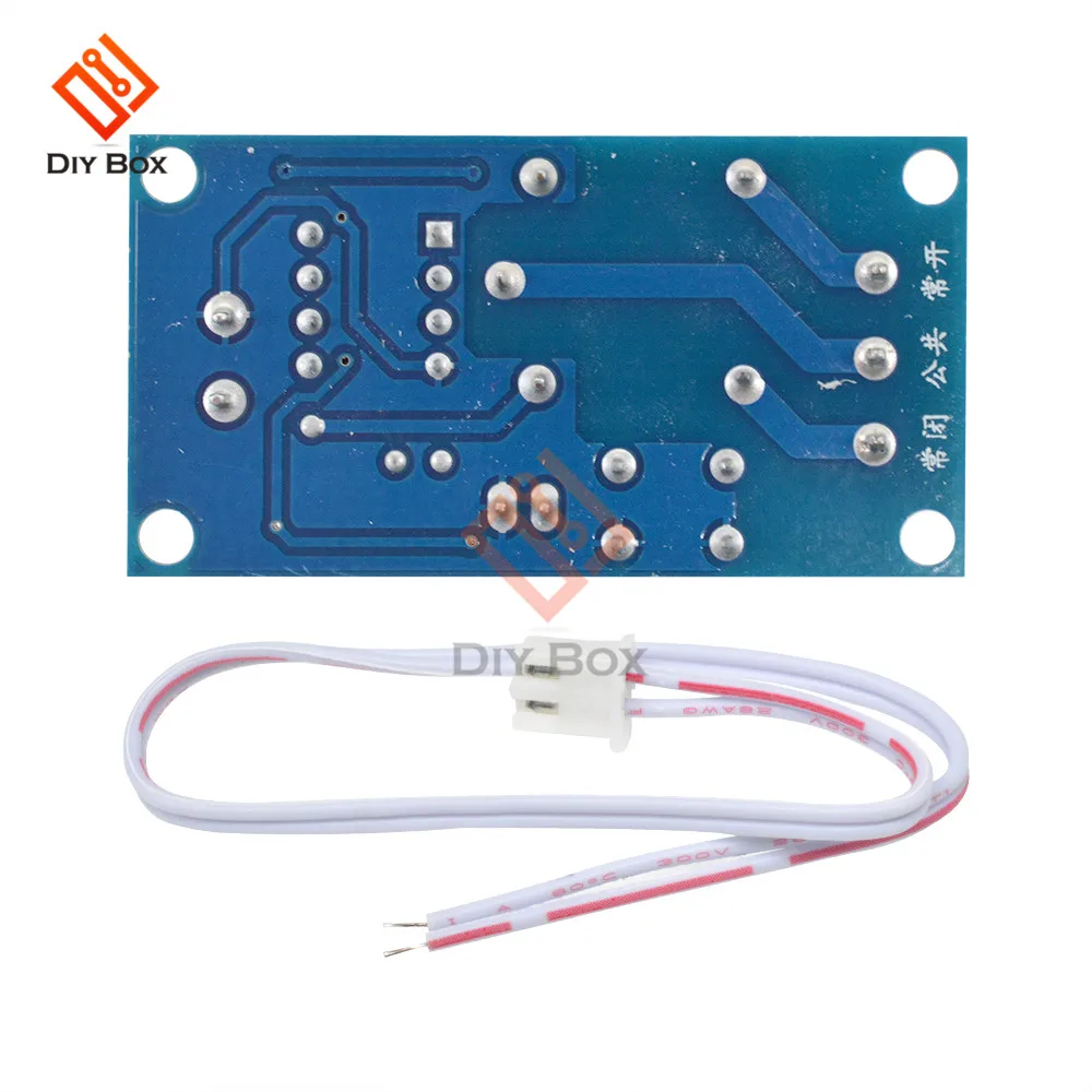 DC 5V 12V 24V 1-Channel Latching Relay Module with Touch Bistable Switch MCU Control One Channel Relay