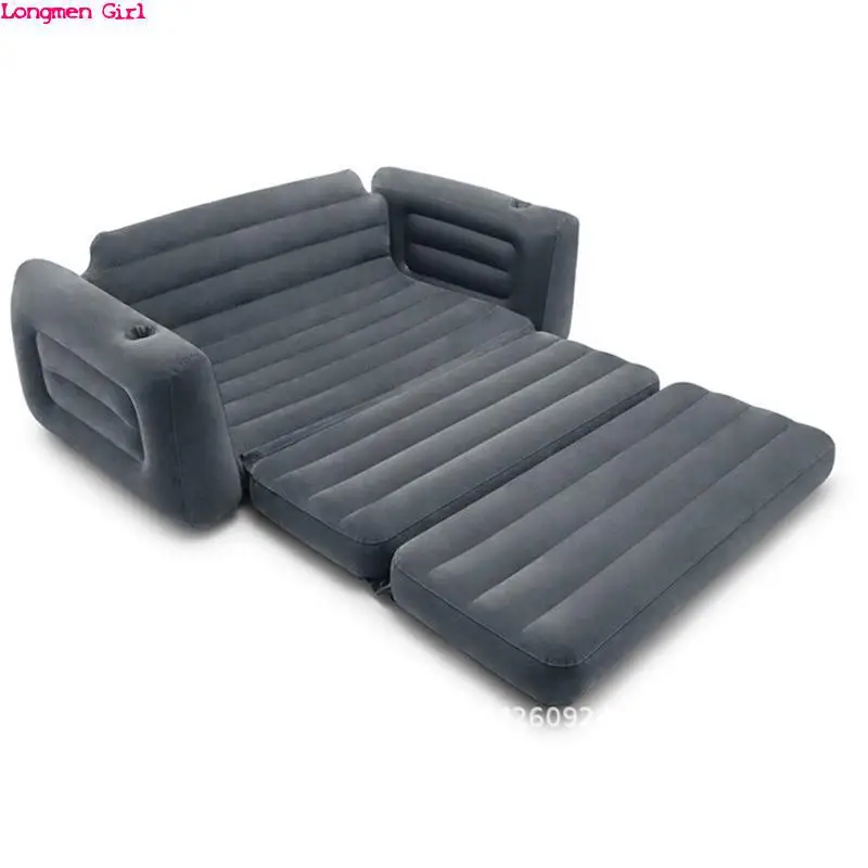 Multifunction Modern Outdoor Garden Sofas Lounger Inflatable Bed  Deck Chairs For Travel Beach Chaise Fold Bedroom Furniture