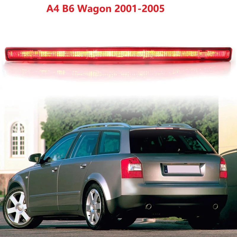 Red Lens Full LED Rear High Lever Third 3Rd Brake Stop Light Lamp for - A4 B6 Wagon 2001-2005 8E9945097