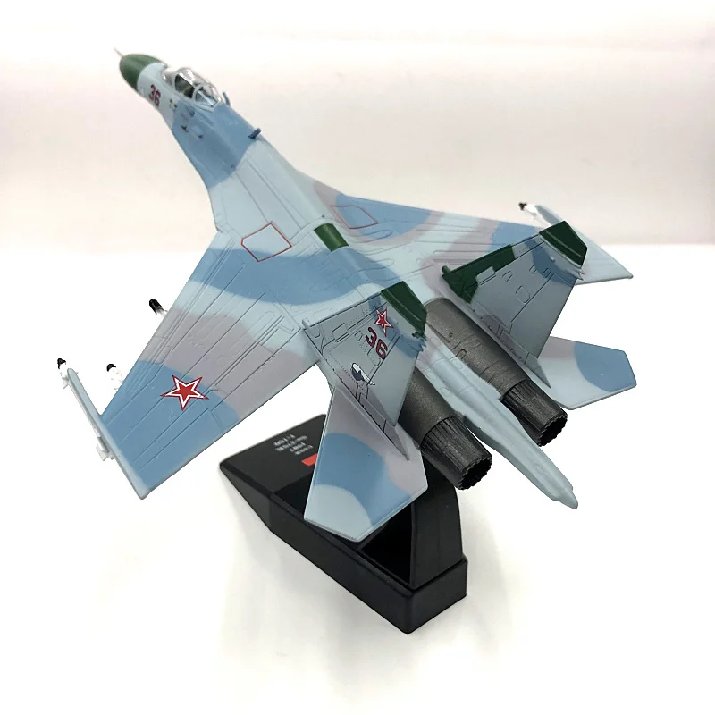 

New Special Die-cast Metal Russian Heavy Fighter Su Su-27 Simulation Model Home Display Collection Accessories Toys For Children