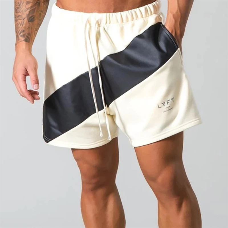 

2022 NEW Men Gym Fitness Loose Shorts Bodybuilding Joggers Summer Cotton Cool Short Pants Male Casual Shorts Brand Sweatpants