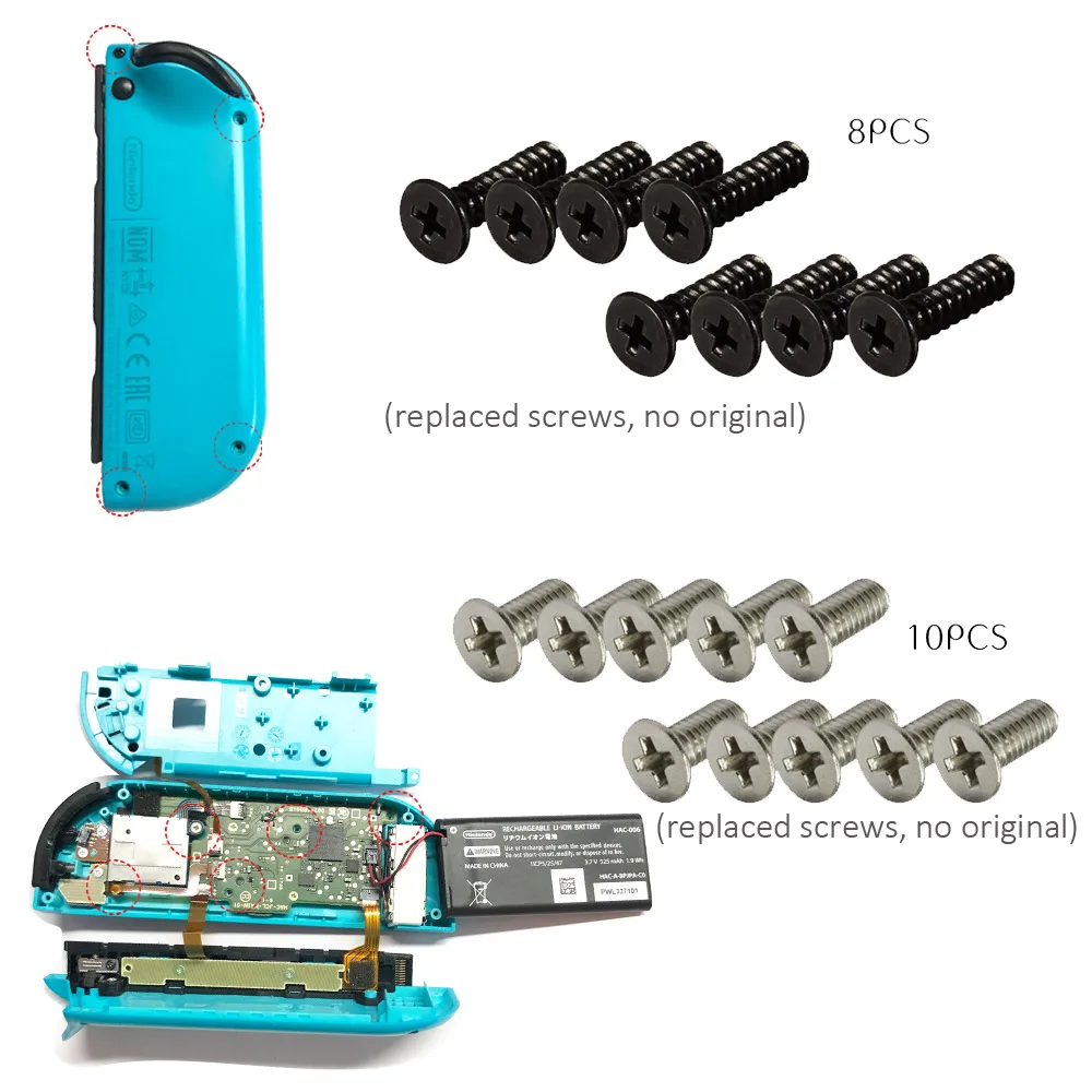 DATA FROG 3D Joystick analogowy kciuk kompatybilny z przełącznikiem Nintendo Joy Pad wymiana zestaw naprawczy narzędzie do przełącznika Lite