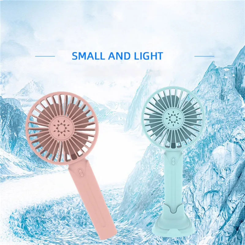 มือถือแบบพกพามินิพัดลมส่วนบุคคลพัดลม Usb แบตเตอรี่ชาร์จฐานโทรศัพท์มือถือ3โหมดสำหรับสำนักงาน Outdoor Travel