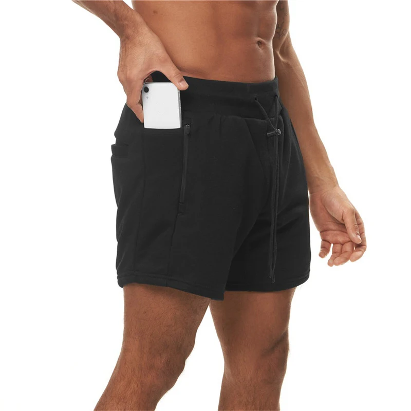 Pantalones cortos deportivos para hombre, Shorts de secado rápido para entrenamiento, gimnasio, Verano