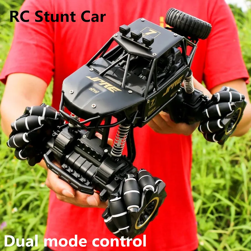 

2.4Ghz RC Off-Road Vehicle 1:16 Full Scale Alloy RC Car Four-Wheel Drive Drift Climbing Racing Charging Children's Toy Car