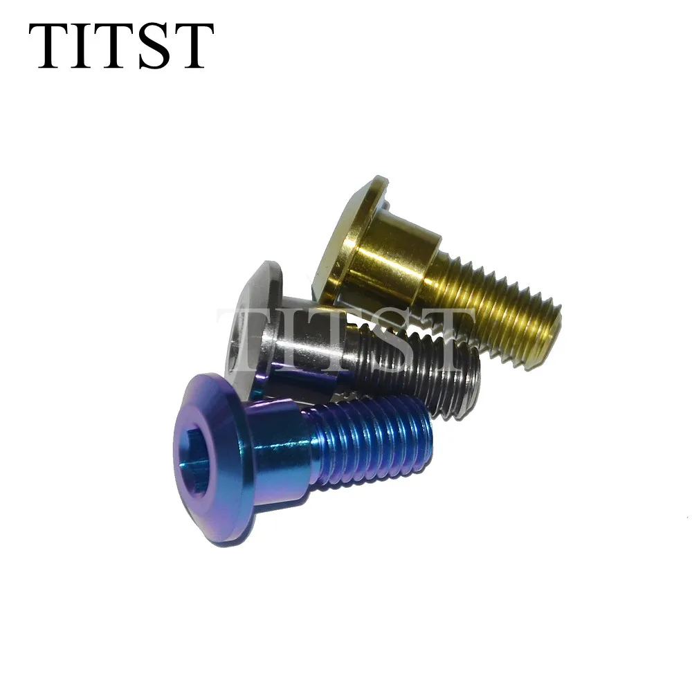 TITST   M8x20  Inner Hexagon Screw for Disc Brake Rotor Titanium Bolts Motorcycle  ( One Lot = 2pcs )