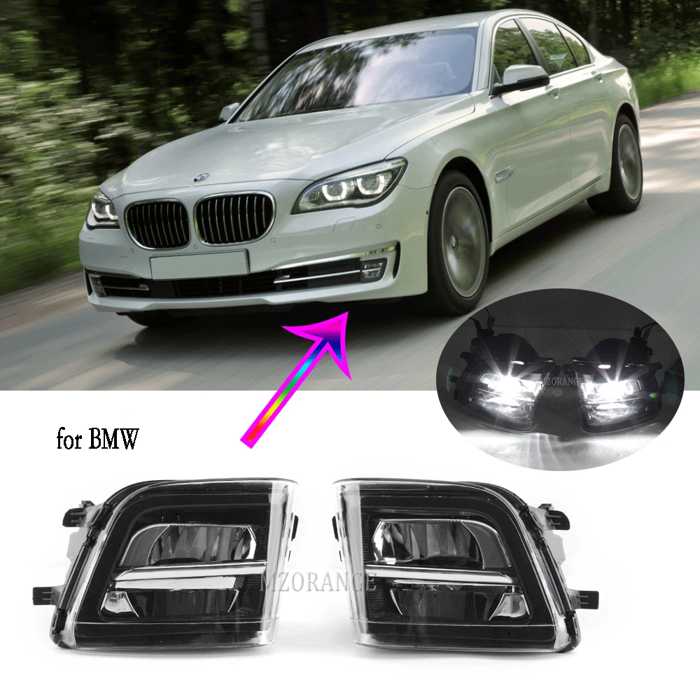 Front Bumper Fog Lights for BMW F01 F02 F02 7 series 730i 740i 750i 760i 740d 750iX LED Assembly Driving Car Accessories