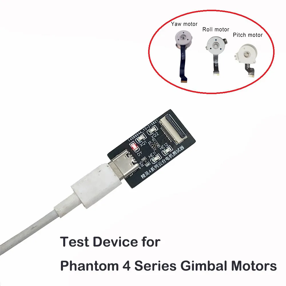 Ferramenta/dispositivo de teste de motores gimbal para DJI Phantom